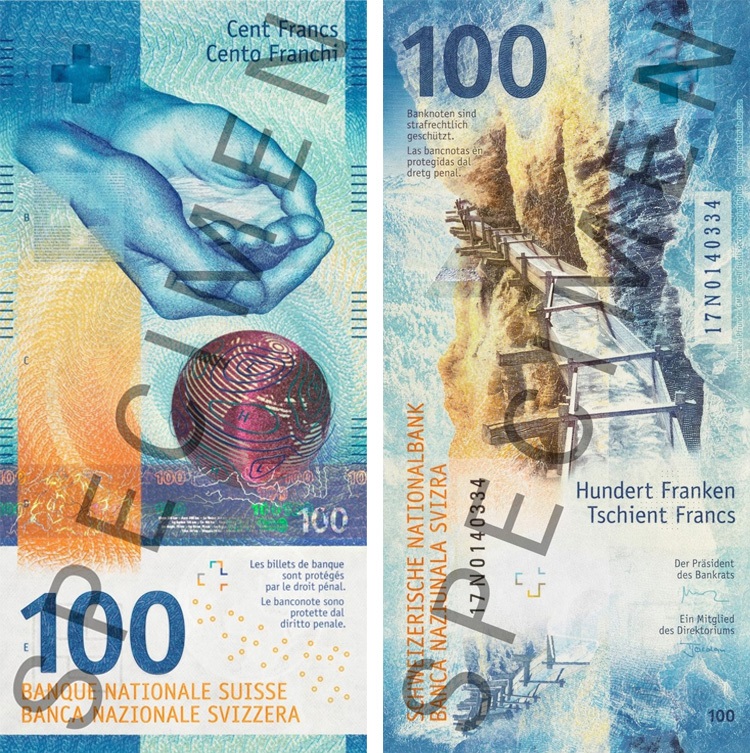 100 Franken Note 100-Franken Note