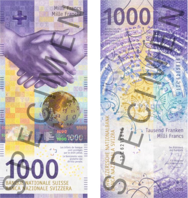 1000-Franken Note