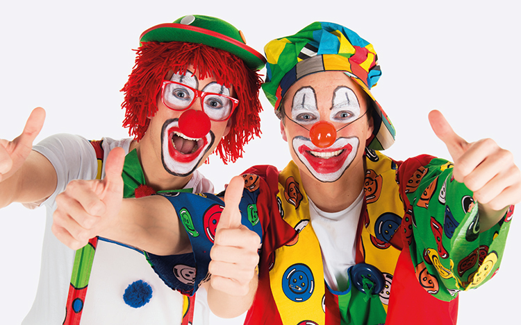 Vergabungprogramm Zuger Chesslete Zwei Clowns
