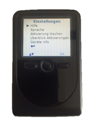 Cronto-Device zurücksetzen 1 Cronto-Device zurücksetzen 1