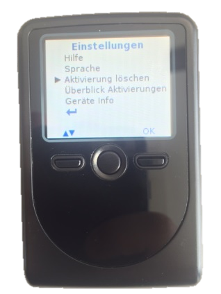 Cronto-Device zurücksetzen 2 Cronto-Device zurücksetzen 2