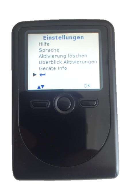 Cronto-Device zurücksetzen 6 Cronto-Device zurücksetzen 6