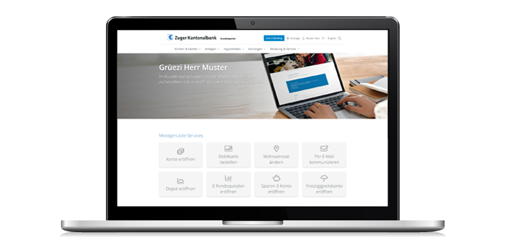 Kundenportal E-Banking