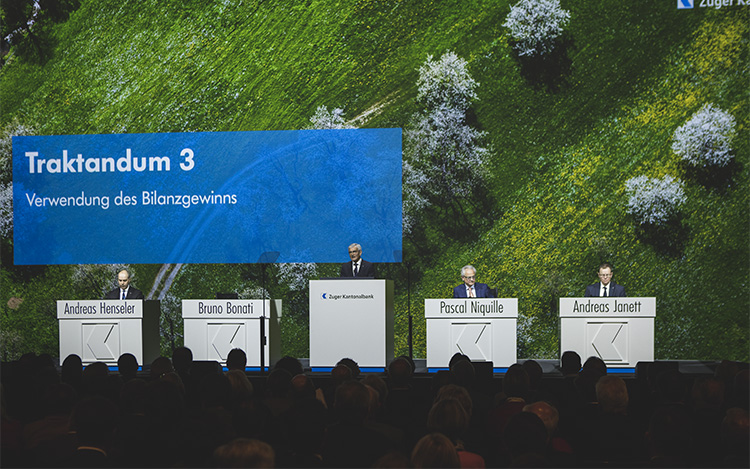 Generalversammlung 2019 Podium