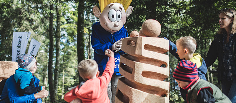 Der Zugerberg-Erlebnisweg ist eröffnet Der Zugerberg-Erlebnisweg ist eröffnet