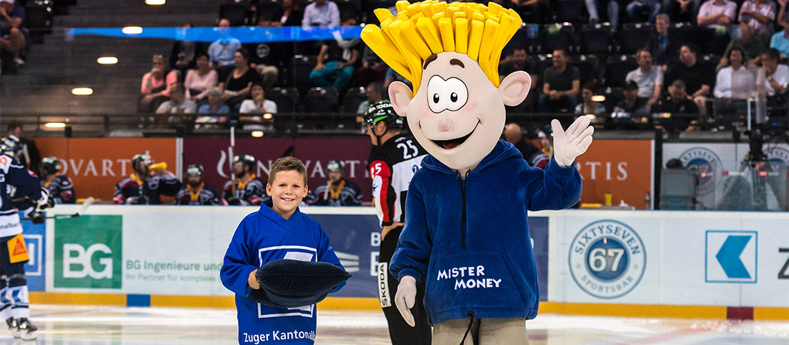 Mister Money Puckübergabe Mister Money Puckübergabe