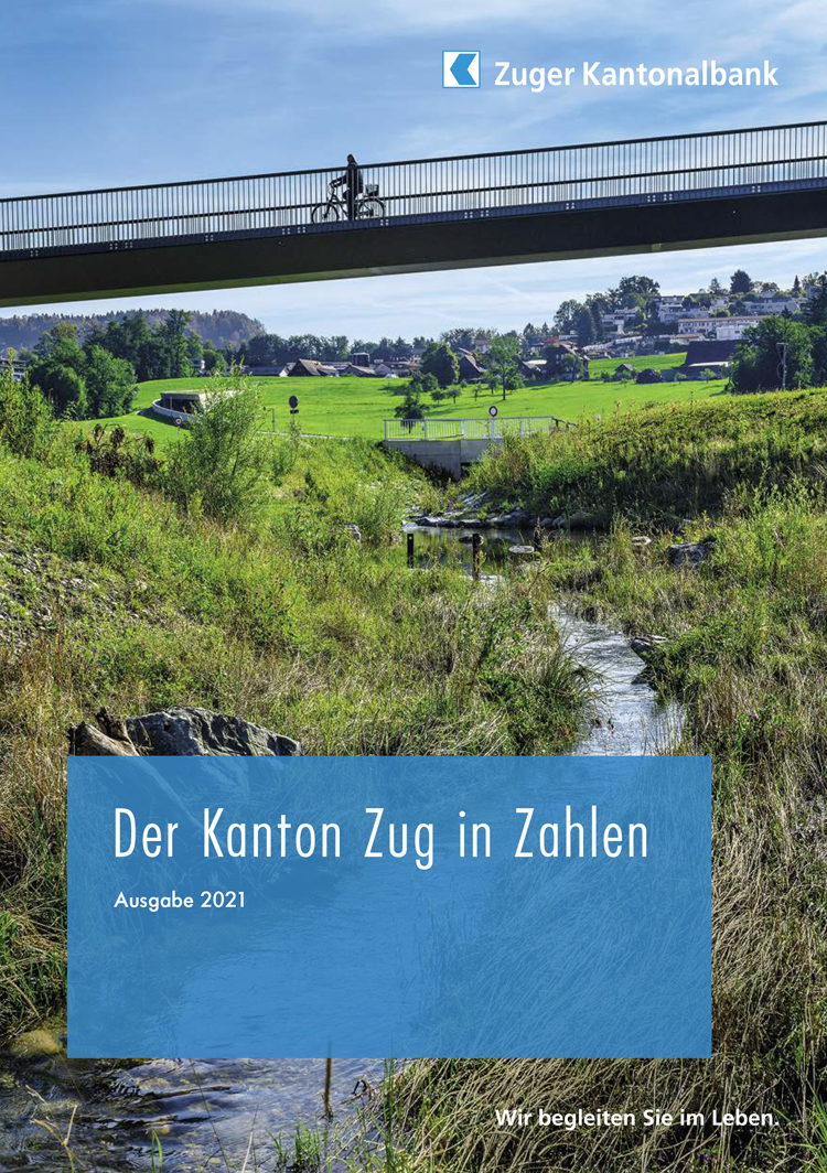Broschüre Zug in Zahlen 2021