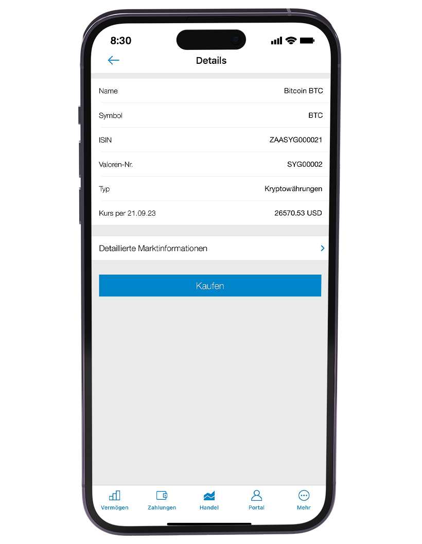 Mobile Banking Krypto Schritt 4