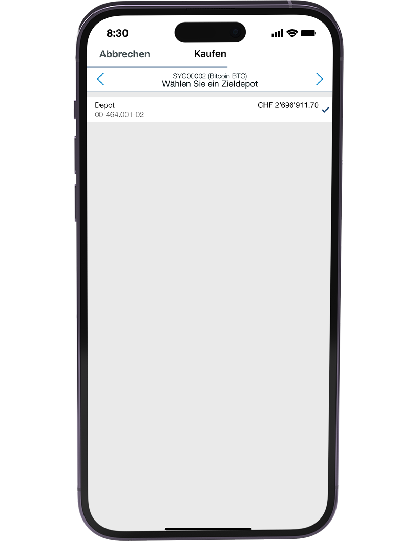 Mobile Banking Krypto Schritt 8