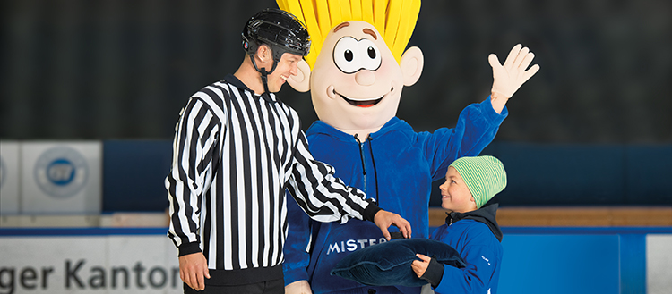 Puckübergabe Mister Money