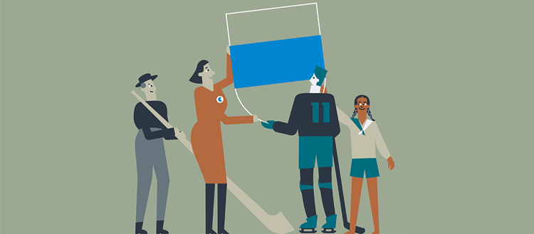 Illustration Gesellschaft