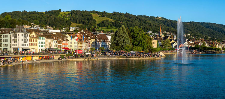 Stadt Zug und Zugersee