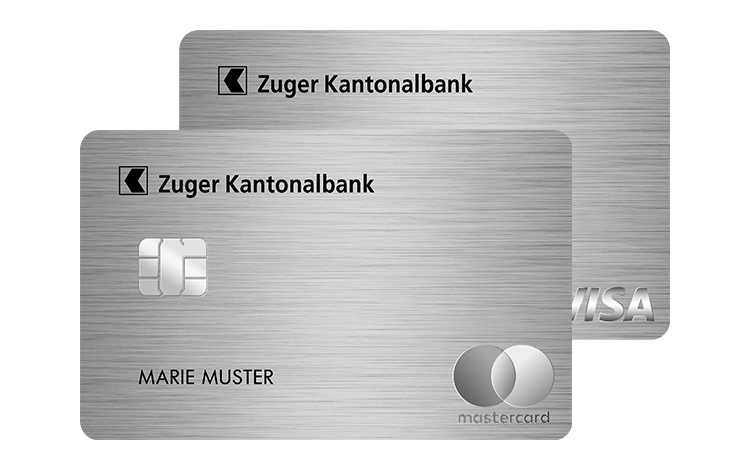 World MasterCard Silber und Visa Classic Karte