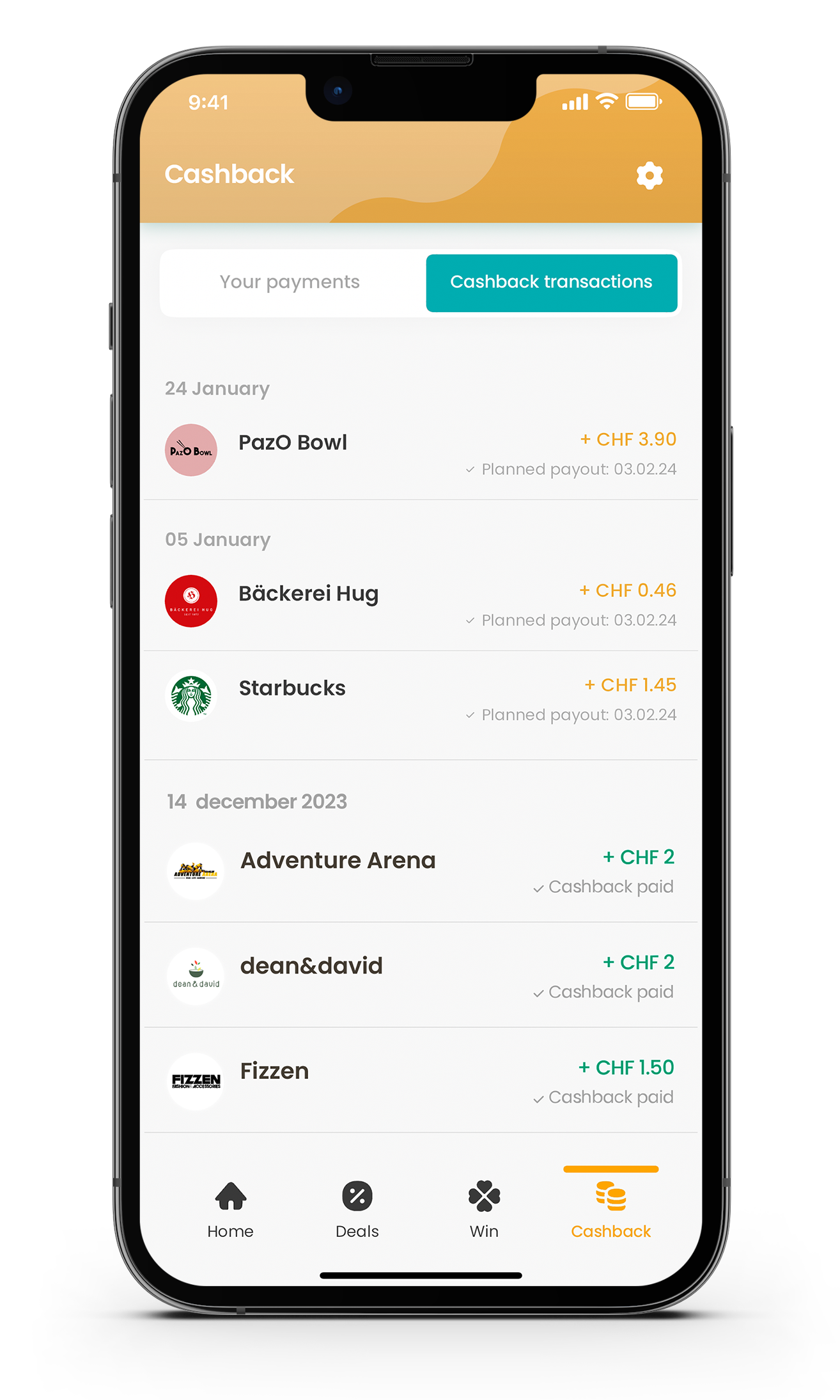 Stu App Cashback