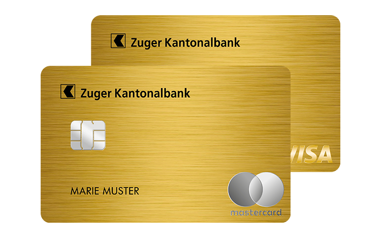 MasterCard und Visa International Karte