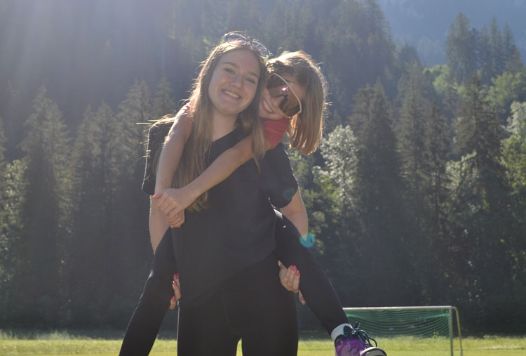 <p>Unvergesslich bleiben die Freude und das Lachen der Kinder.</p>